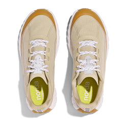 002 Sand - Men by Norda in beige and tan with bio-based Dyneema®, lightweight responsive trail running shoe for technical terrain in Canada