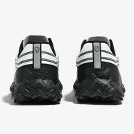 002 Core - Women by Norda in black and white with bio-based Dyneema®, low stack height, responsive trail running shoe for technical terrain and outdoor use