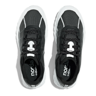 002 Core - Men by Norda in black and white with Dyneema® upper, low stack height for ground feel, responsive trail running shoe for technical terrain