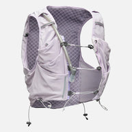 Pinnacle Pro 12L - Women by Nathan in lavender with slider sternum cords and Quick-Fit system for running and outdoor use