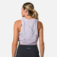 Pinnacle Pro 12L - Women by Nathan in light purple with slider sternum cords and Quick-Fit system, lightweight running vest ideal for outdoor use