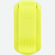 StrobeLight LED Safety Light Clip in yellow by Nathan, lightweight clip-on LED safety light for running visibility and outdoor safety