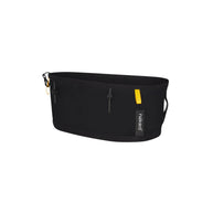 Running Band by Naked in black with yellow accent, high-performance waist belt for carrying fuel, fluids, and accessories during running