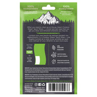 Sport Wipes by Outdoor Wipes in green packaging, biodegradable bamboo body care wipes for cleaning and refreshing on the go