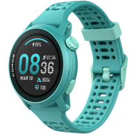 PACE 3 GPS Sport Watch by Coros in turquoise, lightweight with training and recovery tracking ideal for running and outdoor use