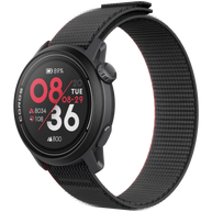 PACE 3 GPS Sport Watch by Coros in black with red and white display, lightweight multisport watch for training and recovery tracking