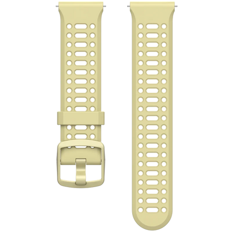 Coros Pace 3/4/Pro Band in beige silicone with quick release, 22mm width, comfortable fit for all activities and wrist sizes 130-220mm