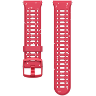 Coros Pace 3/4/Pro Band in red silicone with quick release, ultra comfortable snug fit for running and all activities