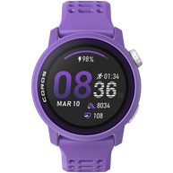 PACE 3 GPS Sport Watch by Coros in purple, lightweight sport watch with GPS tracking for training and recovery monitoring