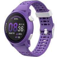 PACE 3 GPS Sport Watch by Coros in purple with white accents, lightweight GPS watch for tracking training and recovery