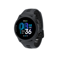 Pace 4 GPS Sport Watch by Coros in black with advanced running metrics including VO2 max tracking and fitness level analysis