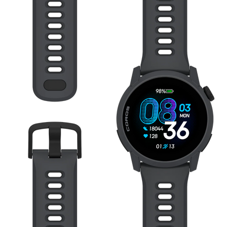 Coros Pace 4 GPS Sport Watch - Silicone Band