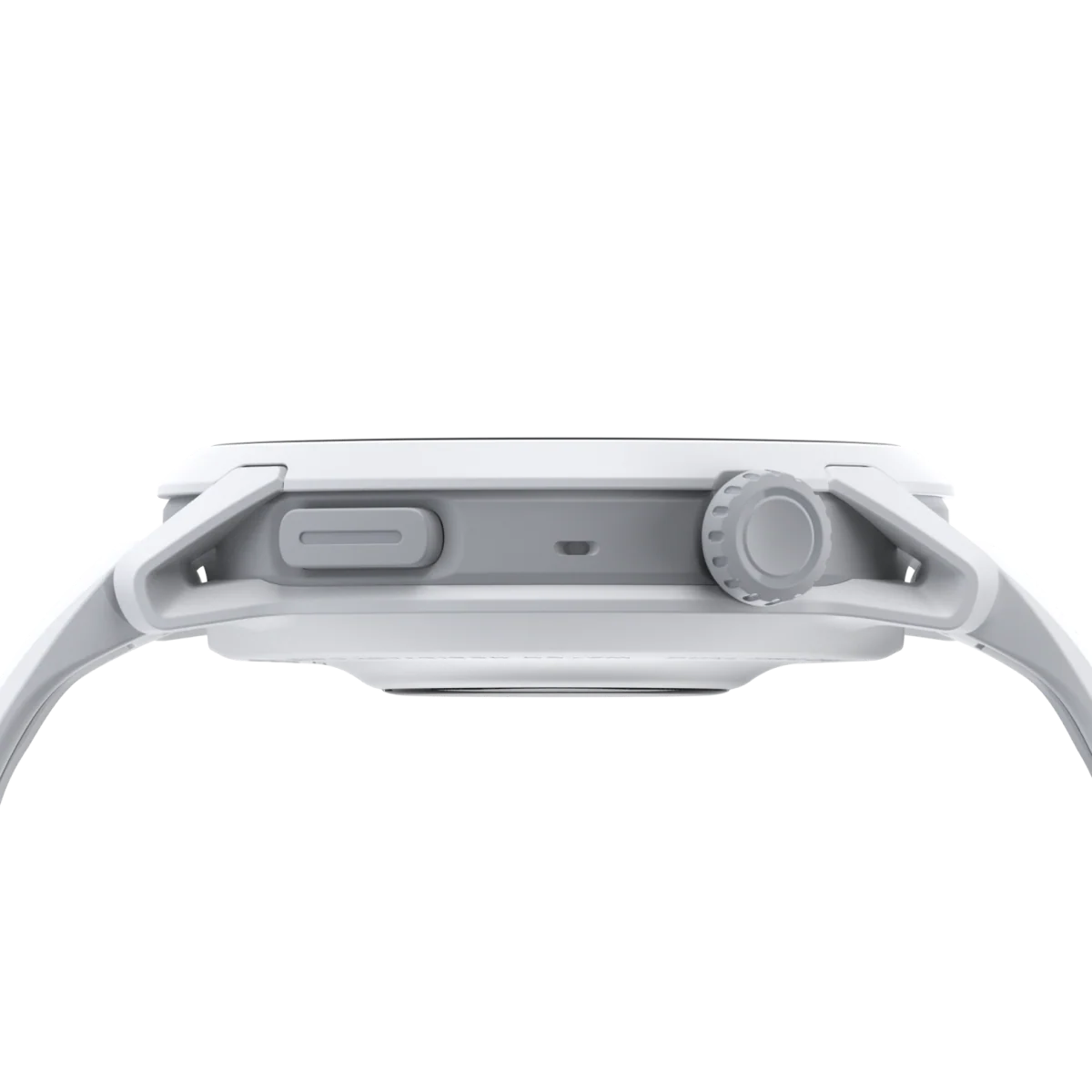 Pace 4 GPS Sport Watch by Coros in white and grey, advanced running metrics with VO2 max tracking for performance monitoring