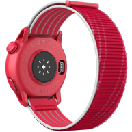 PACE 3 GPS Sport Watch by Coros in red with lightweight design, tracks training and recovery for running and outdoor use
