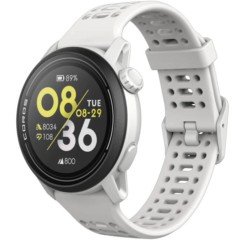 PACE 3 GPS Sport Watch by Coros in white with lightweight design for training, recovery tracking, and durable sport use