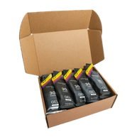 PF Gel by Precision Fuel & Hydration in black packs, citrus-flavored 30g carb gel for fast energy, ideal for endurance running and sports