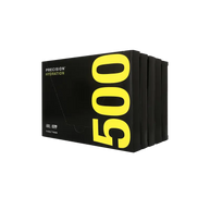 Hydration Powder 500 by Precision Fuel & Hydration in black with yellow text, electrolyte drink mix for athletes to stay hydrated