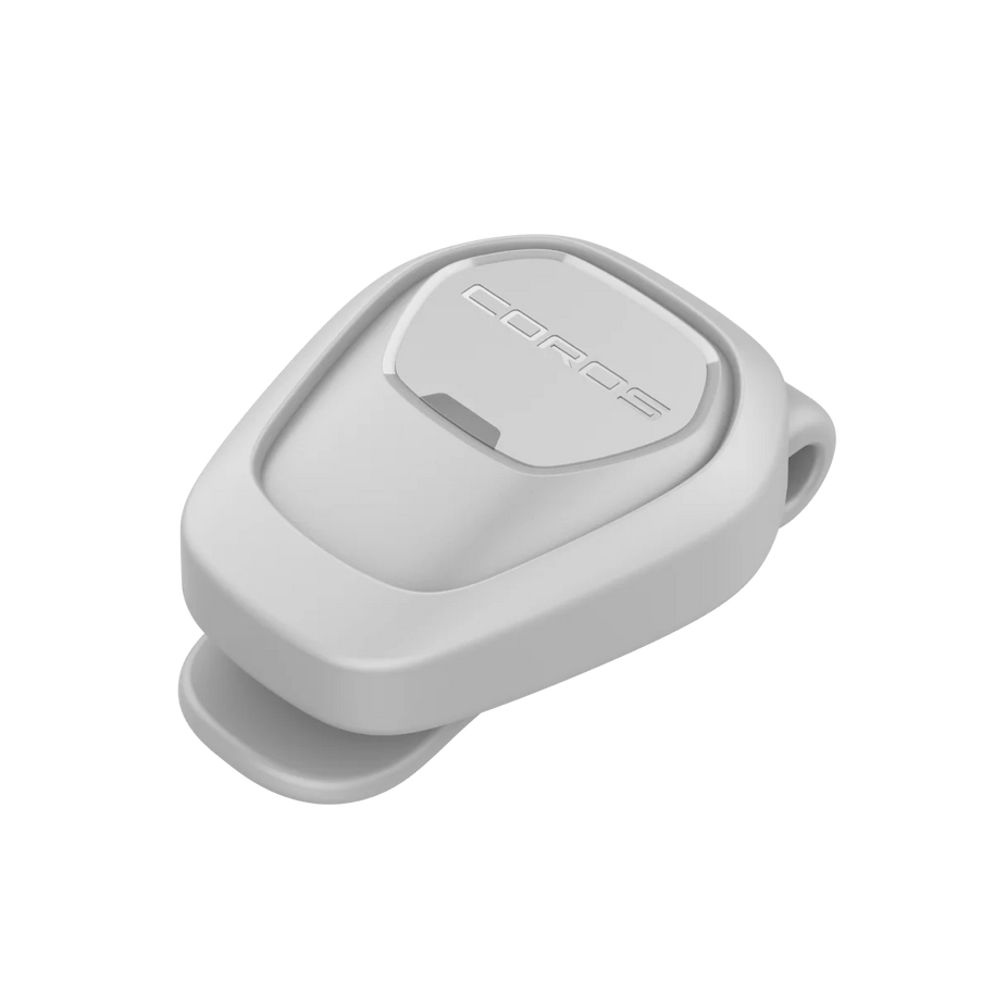 Coros Pod 2 in white by Coros, sensitive running pod with instant pace and improved GPS for treadmill and outdoor use