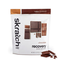 Sport Recovery Drink Mix in chocolate by Skratch Labs, nutrition drink designed to refuel and rebuild after intense workouts