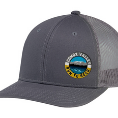 Run to Beer Hats (2025) in grey with mesh back by Run To Beer, adjustable cap supporting event tent costs and carry bag fundraising