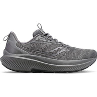 Echelon 9 - Women by Saucony in grey with roomy fit, max cushioning, lightweight comfort for running and walking performance