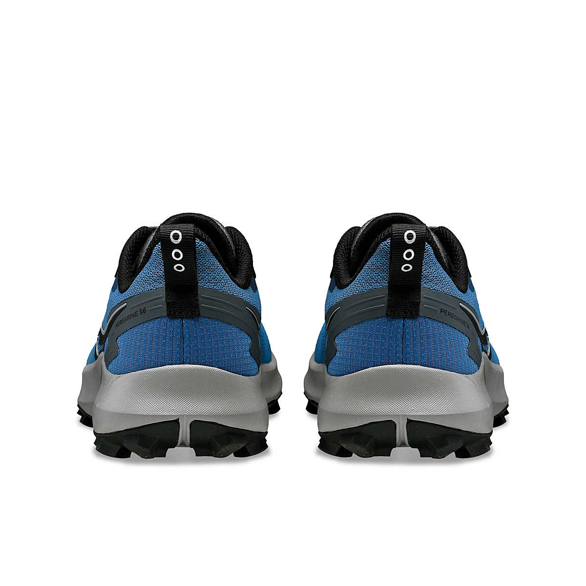 Peregrine 14 - Women by Saucony in blue and black, trail running shoe with max protection and freedom for outdoor exploration