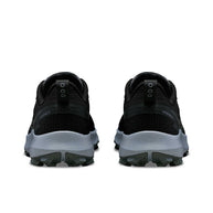 Peregrine 14 Wide - Women by Saucony in black and grey, trail running shoe with max protection and freedom for rugged outdoor use