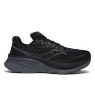 Hurricane 24 - Women by Saucony in black with dual-cushion max comfort running shoe for road and daily use