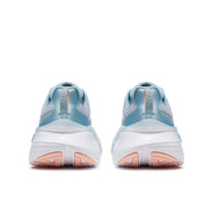 Guide 17 - Women by Saucony in blue and peach with PWRRUN cushioning and CenterPath support for natural, secure running
