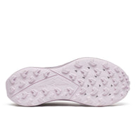 Peregrine 15 - Women by Saucony light pink trail shoe with PWRTRAC outsole for durable grip on rugged outdoor terrain