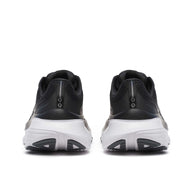 Guide 18 - Women by Saucony in black and white, cushioned road running shoes with PWRRUN for protection and CenterPath tech for stability