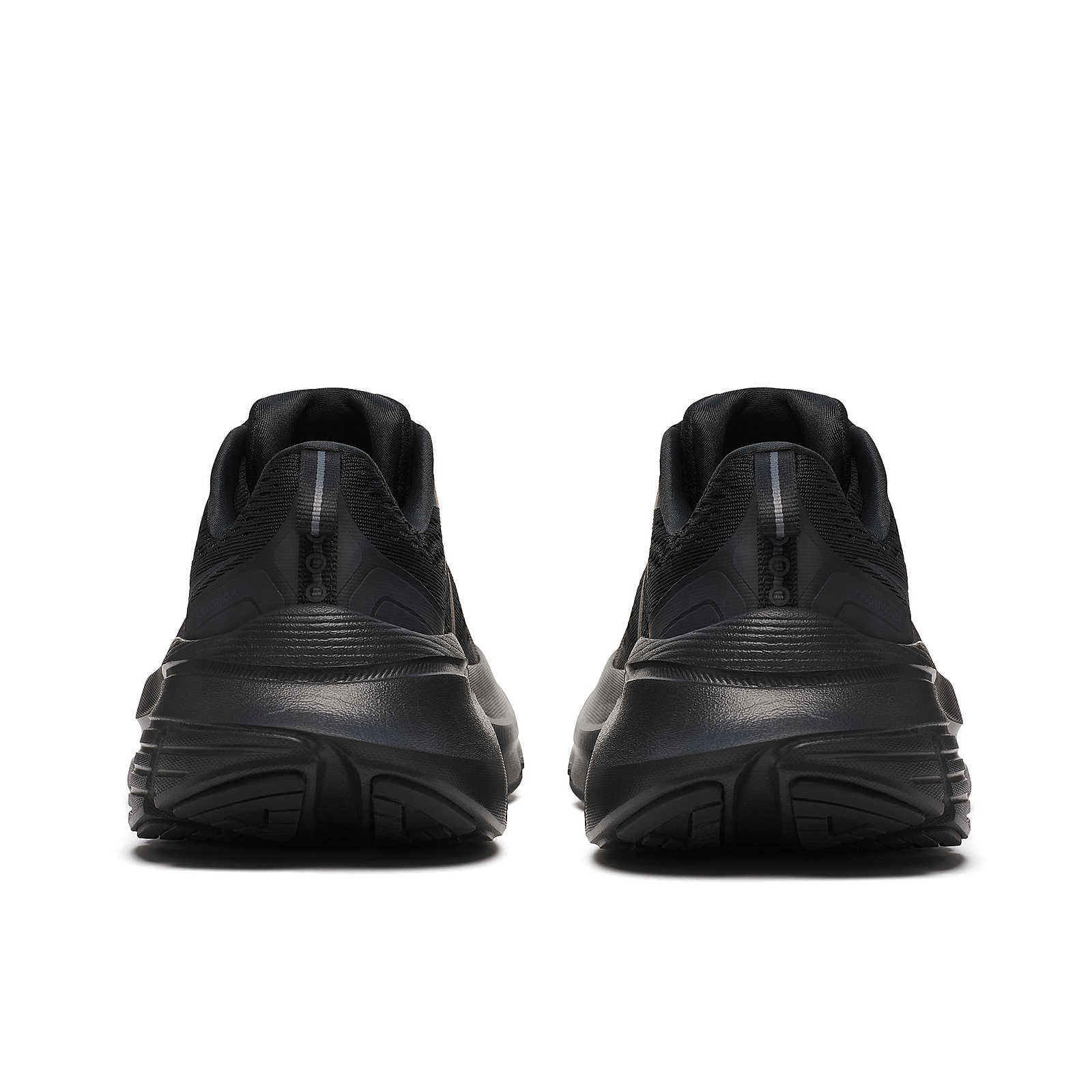 Guide 18 - Women by Saucony in black, cushioned road running shoes with PWRRUN and CenterPath technology for support and comfort
