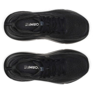 Guide 18 - Women by Saucony in black, lightweight road running shoes with PWRRUN cushioning and CenterPath technology for comfort and support