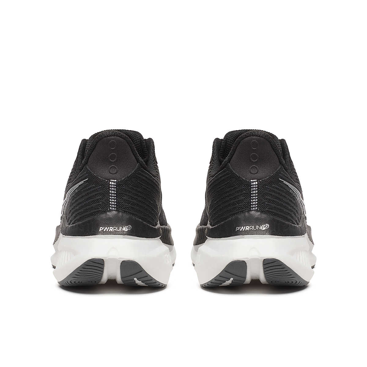 Endorphin Speed 5 - Women by Saucony in black and white with PWRRUN PB cushioning, nylon plate for smooth, fast road running