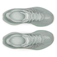 Endorphin Speed 5 - Women by Saucony in light green with nylon plate and PWRRUN PB cushioning for fast road running and personal records