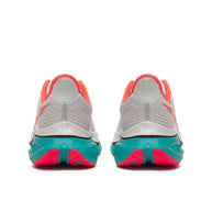 Endorphin Speed 5 - Women by Saucony in white, teal, and coral with nylon plate and PWRRUN PB cushioning for road running and speed