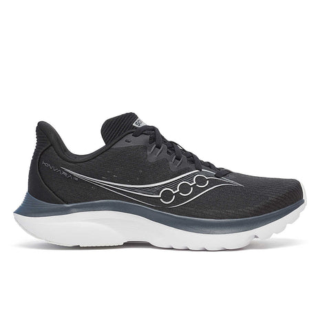 Kinvara 16 - Women by Saucony in black with PWRRUN cushioning, lightweight road running shoe for smooth, energized everyday runs
