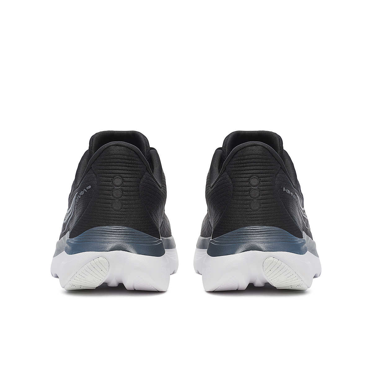 Kinvara 16 - Women by Saucony in black and white lightweight running shoe with PWRRUN cushioning for smooth, energized road running.
