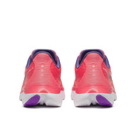 Kinvara 16 - Women by Saucony in coral and purple, lightweight trainer with PWRRUN cushioning for smooth, energized running rides.