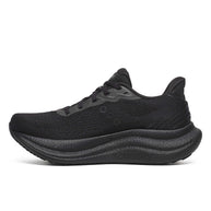 Triumph 23 - Women by Saucony in black, lightweight road running shoe with cushioned PWRRUN PB midsole for long-distance runs