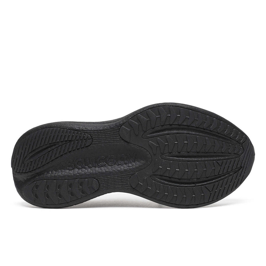 Triumph 23 - Women by Saucony in black with PWRRUN PB cushioning and durable outsole for responsive road running and longer distances