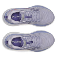 Hurricane 25 - Women by Saucony in lavender and purple with max cushioning and superfoam for comfortable road running and confident performance