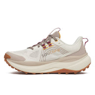 Xodus Ultra 4 - Women by Saucony in beige and brown max cushioned trail running shoe designed for long-haul outdoor adventures