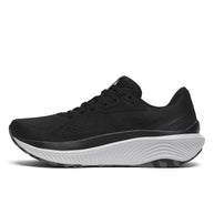 Echelon 10 X Wide - Women by Saucony in black and white, cushioned wide running shoe for comfort and support on road and walking.