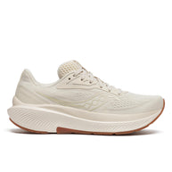 Echelon 10 - Women by Saucony in beige with broad stable base and cushioned sole for comfortable road running and walking footwear