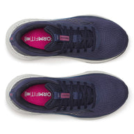 Echelon 10 Wide - Women by Saucony in navy and white, cushioned wide running shoe for comfort and support, ideal for walkers and runners