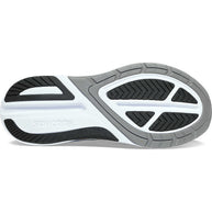 Echelon 9 - Men by Saucony in grey and black with durable outsole, cushioned comfort, and stable ride for road running and walking