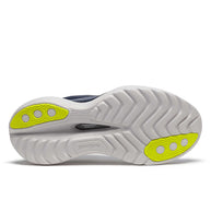 Endorphin Trainer - Men by Saucony in navy with white sole, high-tech road running shoe built for speed and durability