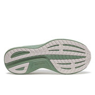 Ride 18 - Men by Saucony in green and white with responsive cushioning, lightweight design for road running and optimal comfort
