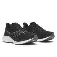 Endorphin Speed 5 - Men by Saucony in black with nylon plate and PWRRUN PB cushioning, road running shoe for speed and smooth strides